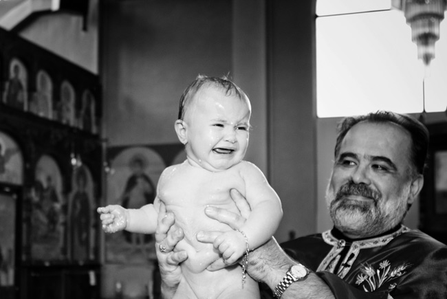 Ava - Orthodox Christening Photography by Ash Milne