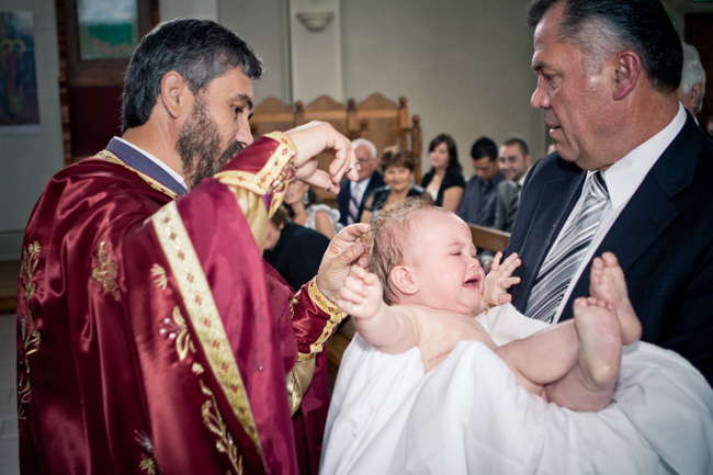 Ava - Orthodox Christening Photography by Ash Milne