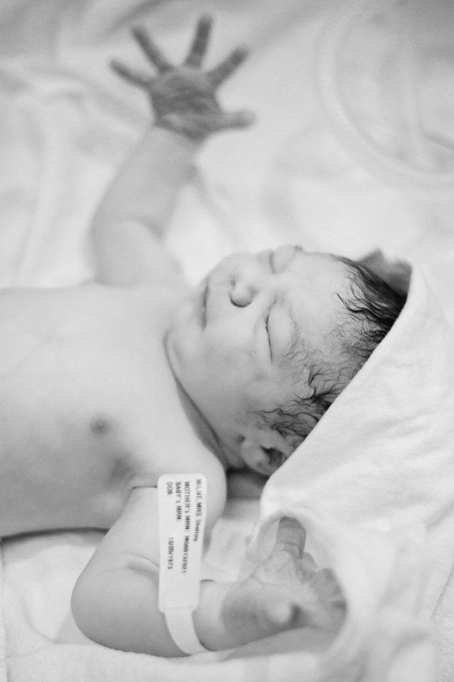 Lucas, Newborn - Photography by Ash Milne