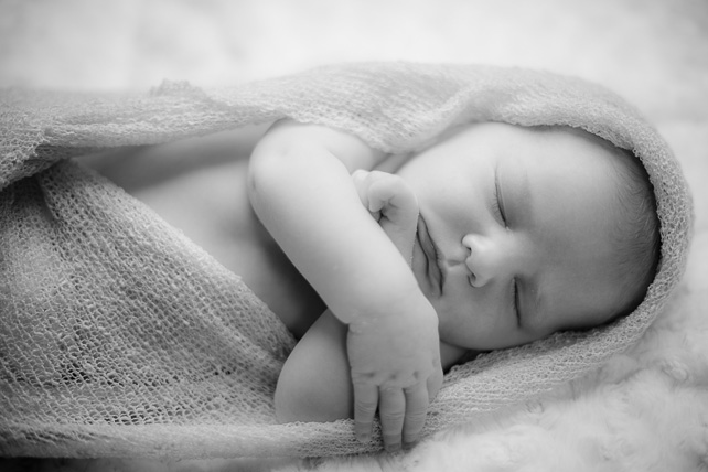 cooper - newborn photography by ash milne